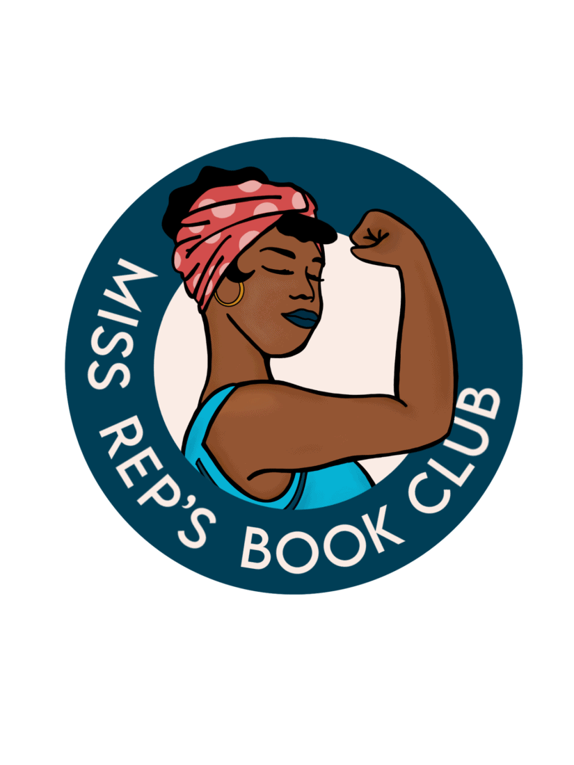 Miss Rep Book Club Stamp