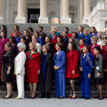 Group photo of congresswomen