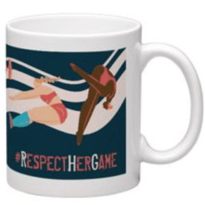 #RespectHerGame Mug 2 front