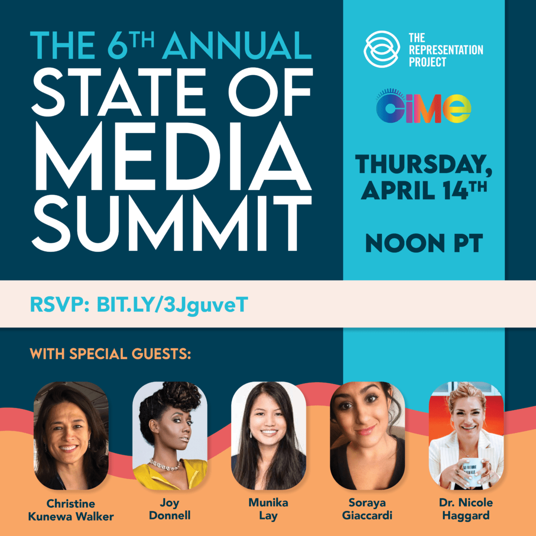 Flyer for 6th Annual State of Media Summit