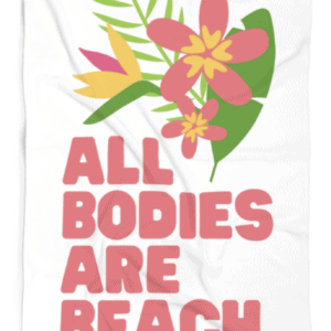 #AllBodies Beach Towel