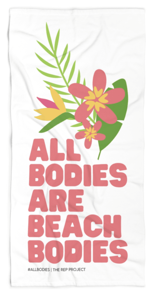 #AllBodies Beach Towel