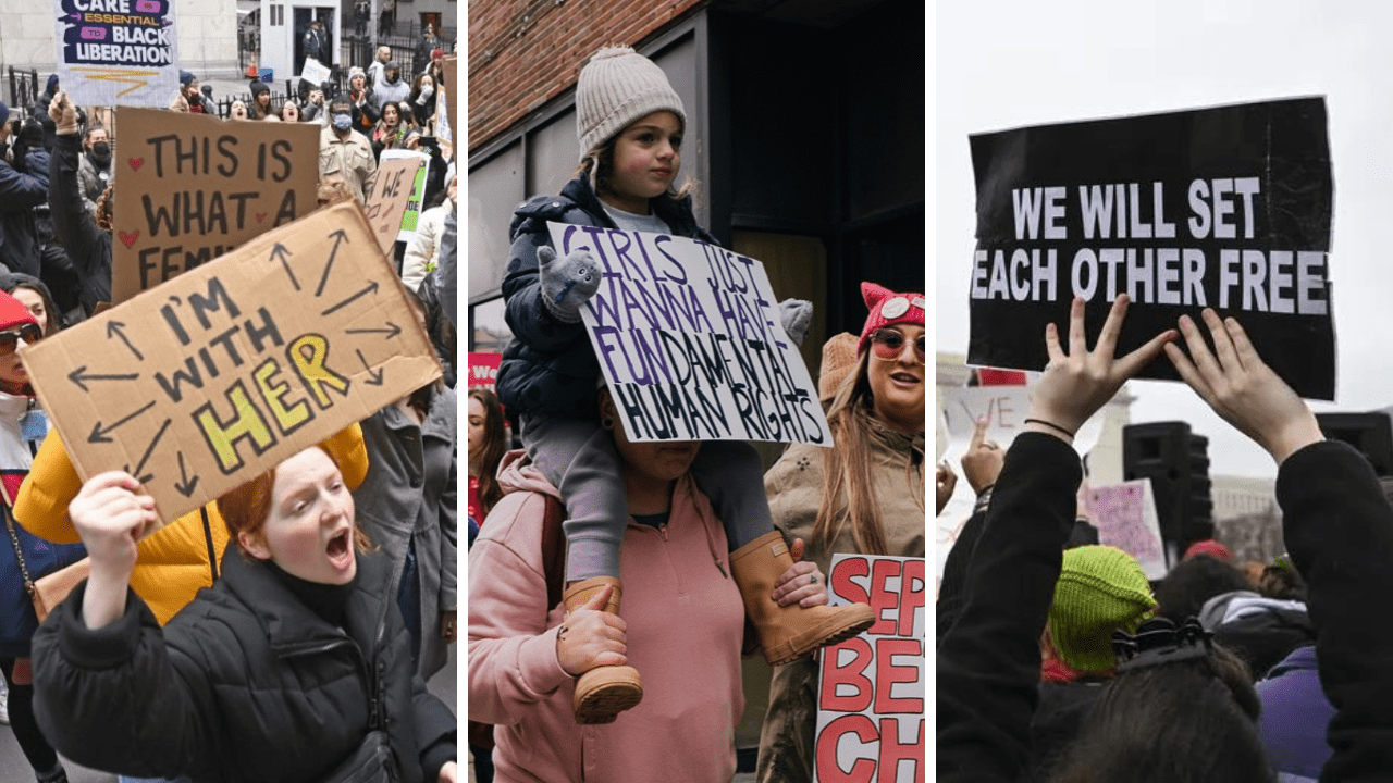 Powerful Signs from the 2023 Women s March The Representation