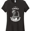 I'm A Feminist T-Shirt Black & White