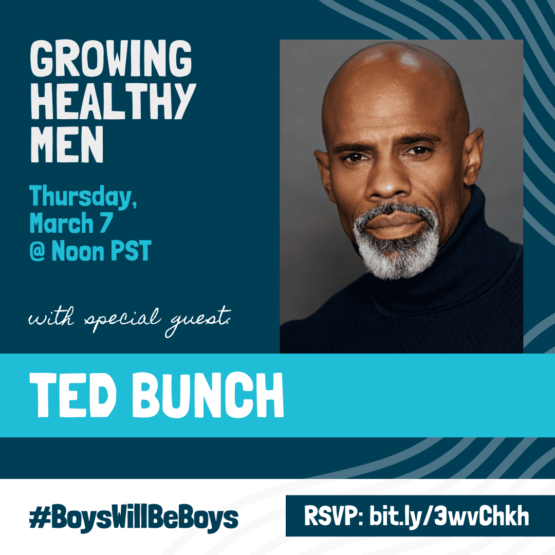 Growing Health Men with Ted Bunch event flier