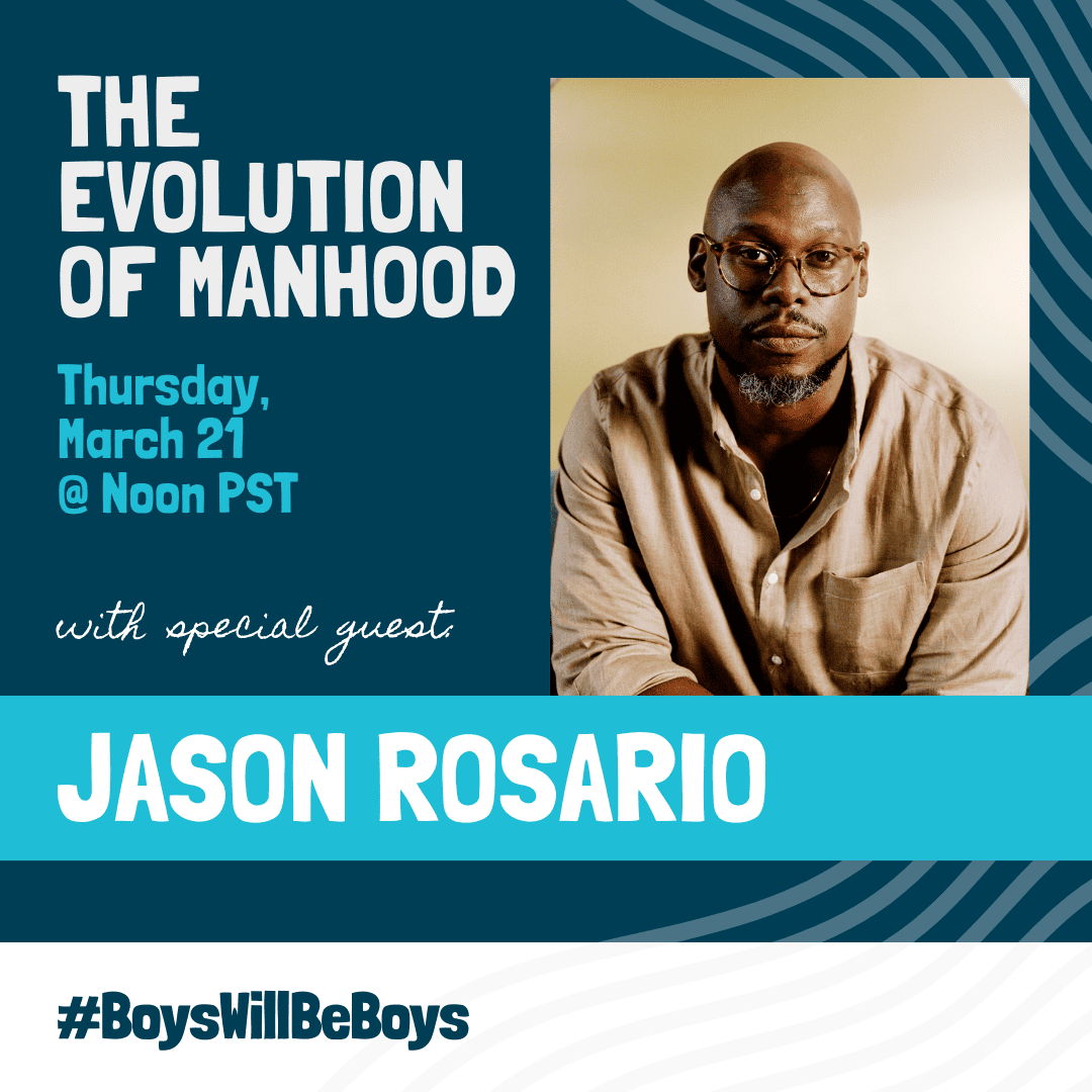 The Evolution of Manhood with Jason Rosario event flier